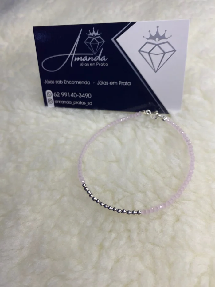 Pulseira color miçangas